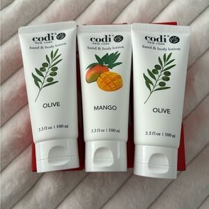 Codi Hand & Body Lotion Set - Olive and Mango